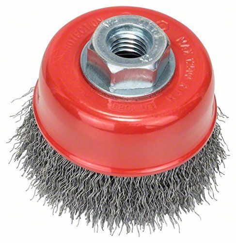 Brosse circulaire pour meuleuses angulaires à fils torsadés Ø100 BOSCH 1608614002 - vue 2