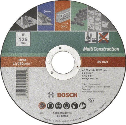 Bosch Disque à tronçonner Construction 115 mm - vue 2