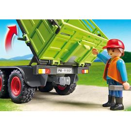 playmobil 5121 grand tracteur avec remorque