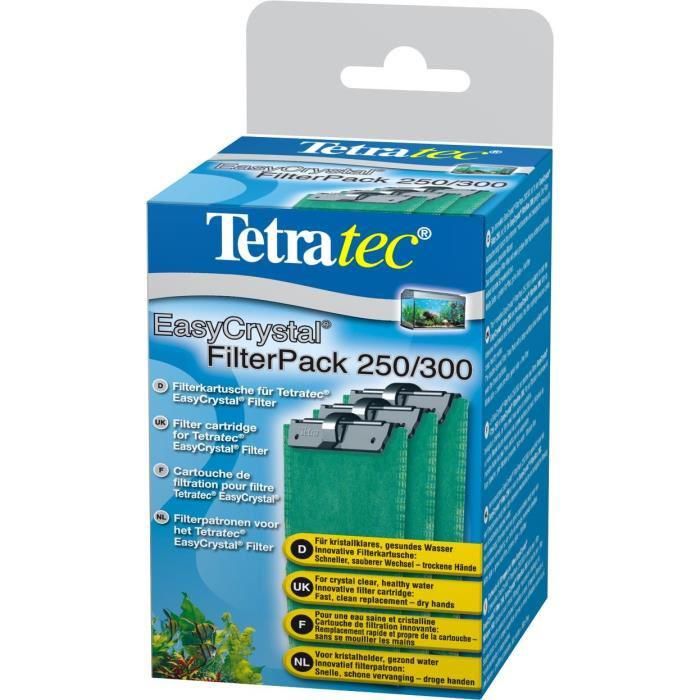 Tetra Cartouches Filtre Easycrystal Pack 250/300