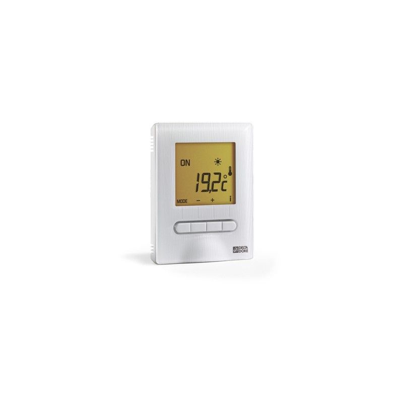 THERMOSTAT AMBIANCE RETRO ECLAIRE FP AFF DIGITAL DELTA DORE MINOR 12 6151055