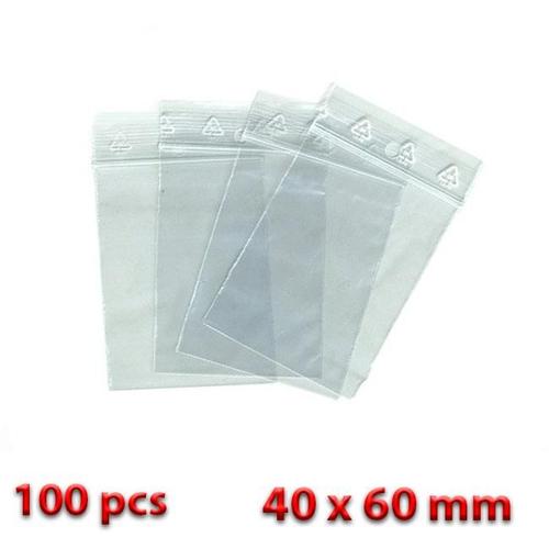 Lot De 100 Sachet Zip Pochette Plastique Transparent 40 X 60 Rakuten