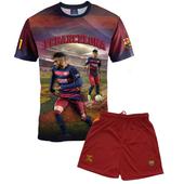 Luis Suarez Collection Officielle Taille Enfant gar/çon Short Bar/ça Fc Barcelone Ensemble Maillot
