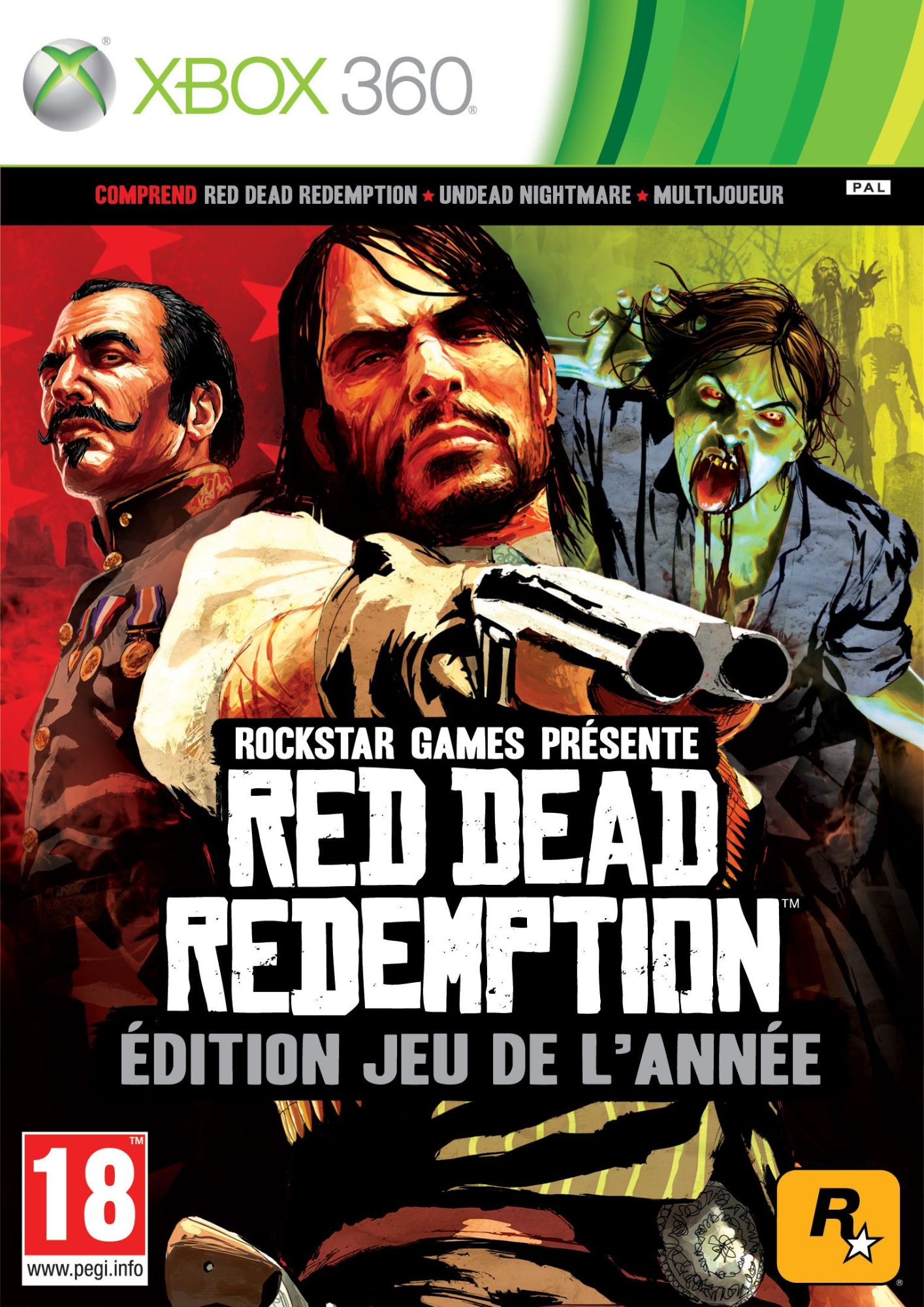 Jeu vidéo Dead Redemption Game Of The Year Edition Xbox 360 Action En boîte - vue 2