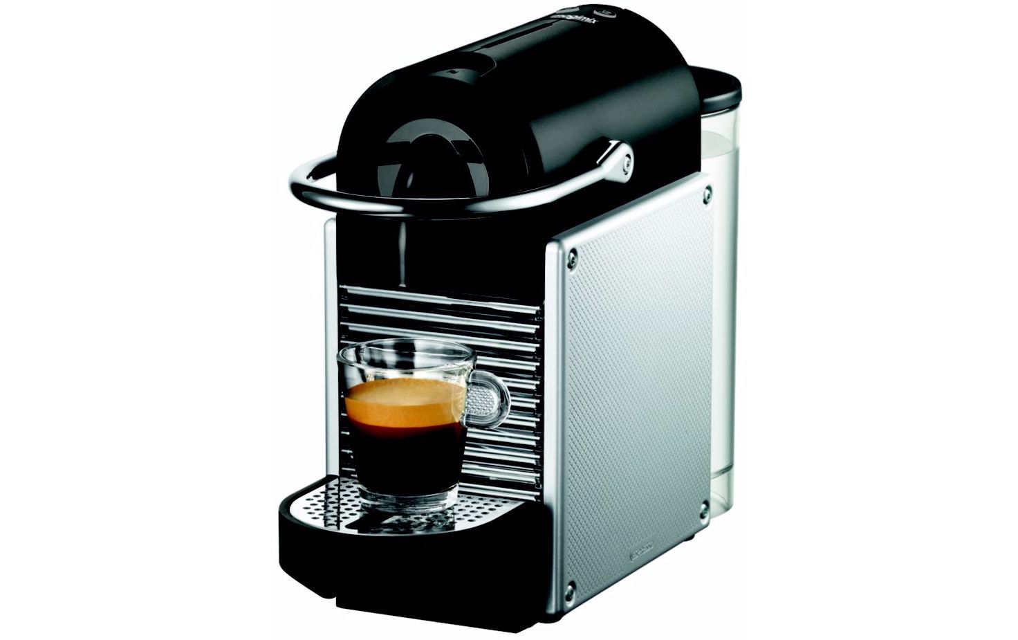 Magimix Nespresso PIXIE M110 Machine à café 19 bar gris métallisé