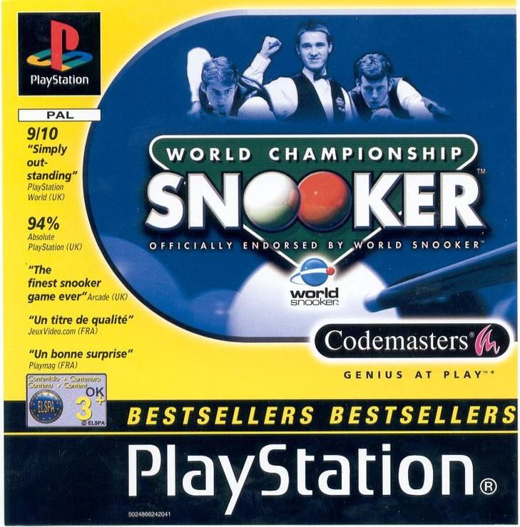 World Championship Snooker Best Ps1