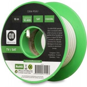 Câbles bobine D2DIFFUSION Bobine de cable 10m - vue 2