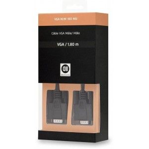 Câble VGA D2DIFFUSION 1 8 Vis moletées - vue 2
