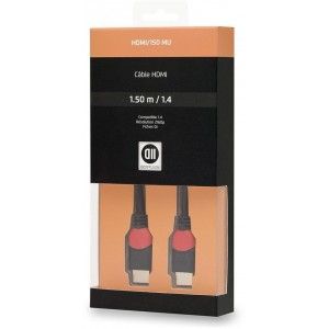 Câble HDMI 1.4 D2 Diffusion 1 5m - vue 2