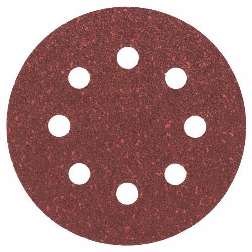 Lot de 5 Disques abrasifs Expert for Wood Ø115 8 Trous Gr 40 BOSCH 2608605103