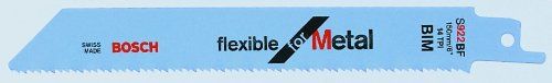 Lame de scie sabre S 922 BF Flexible for Metal 100pc