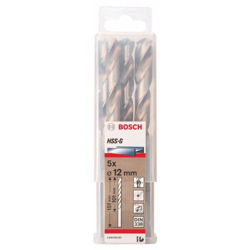 Bosch Foret à métaux HSS G Ø 12mm - vue 2