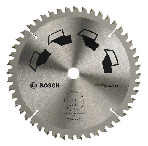 Lame scie circulaire multimatériaux Bosch 48 dents 184 X 16 X 2.5 mm