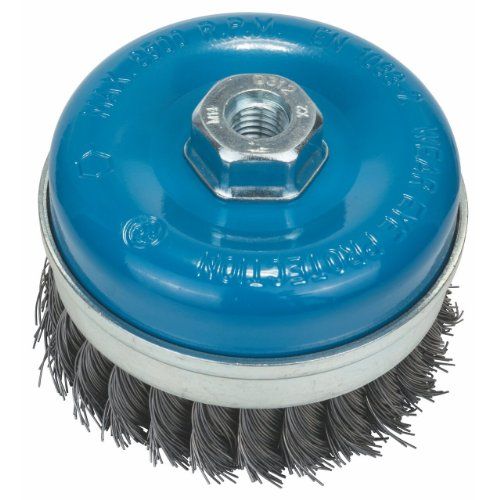 Brosse circulaire pour meuleuses angulaires à fils torsadés Ø100 BOSCH 1608614002 - vue 4