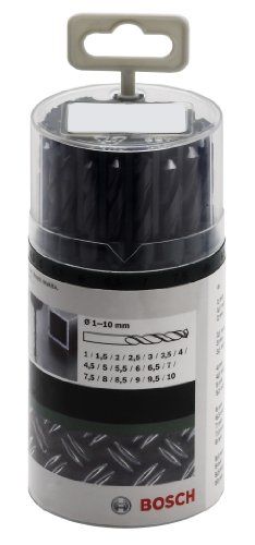 Forets à métaux HSS R set Hélice118mm 19 pièces