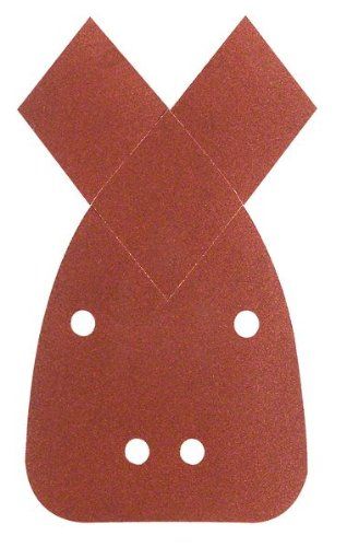 Feuille abrasive 95x135 mm G80 RW 4 trous velcro 5 pièces