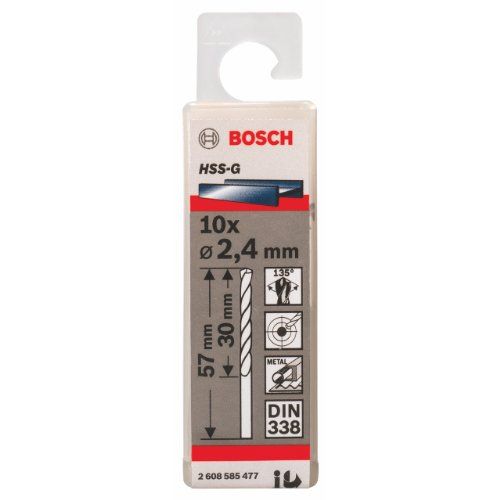 Bosch Lot forets HSS G Ø2 4mm - vue 2