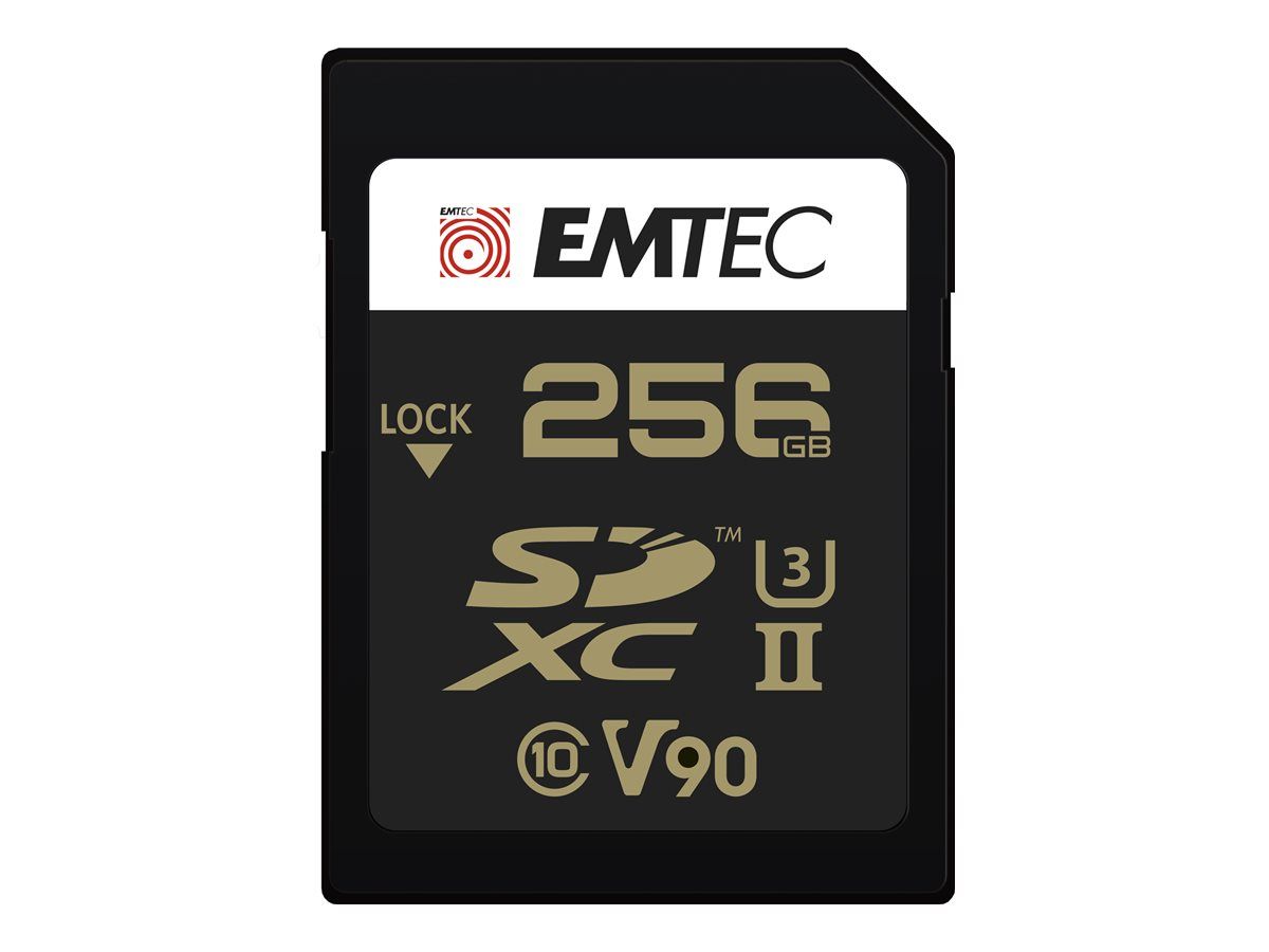 EMTEC V90 Ultra Pro Carte mémoire flash Video Class V90 / UHS II U3 SDXC UHS II