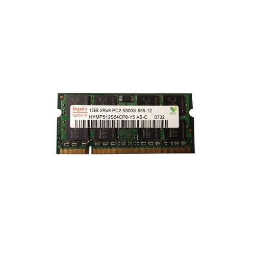Ram Pc Portable Sodimm Hynix Hymp512S64Cp8-Y5 Ab Ddr2 667Mhz 1Go Pc2-5300S Cl5