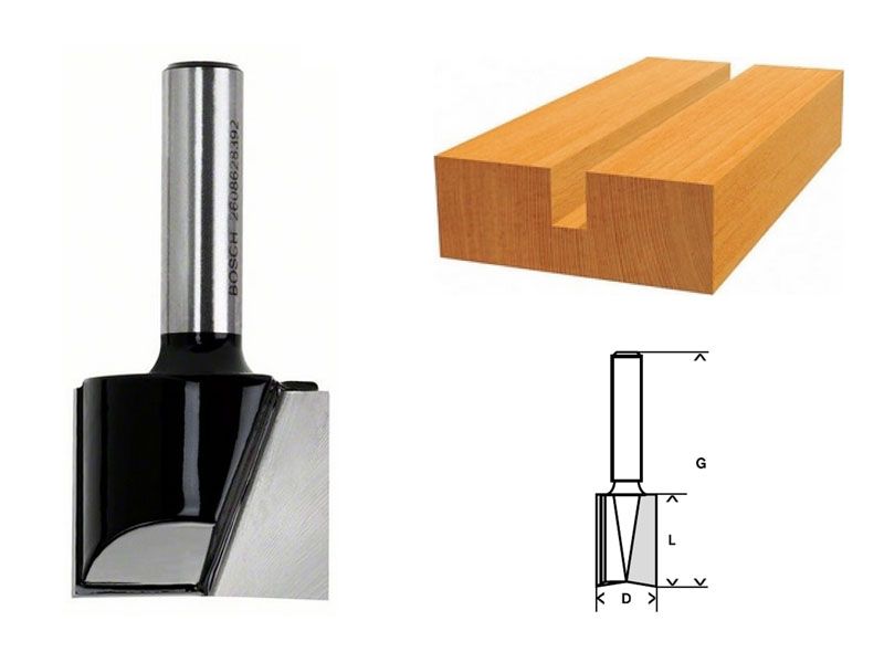 Bosch 2608584123 Fraise 12 - vue 2