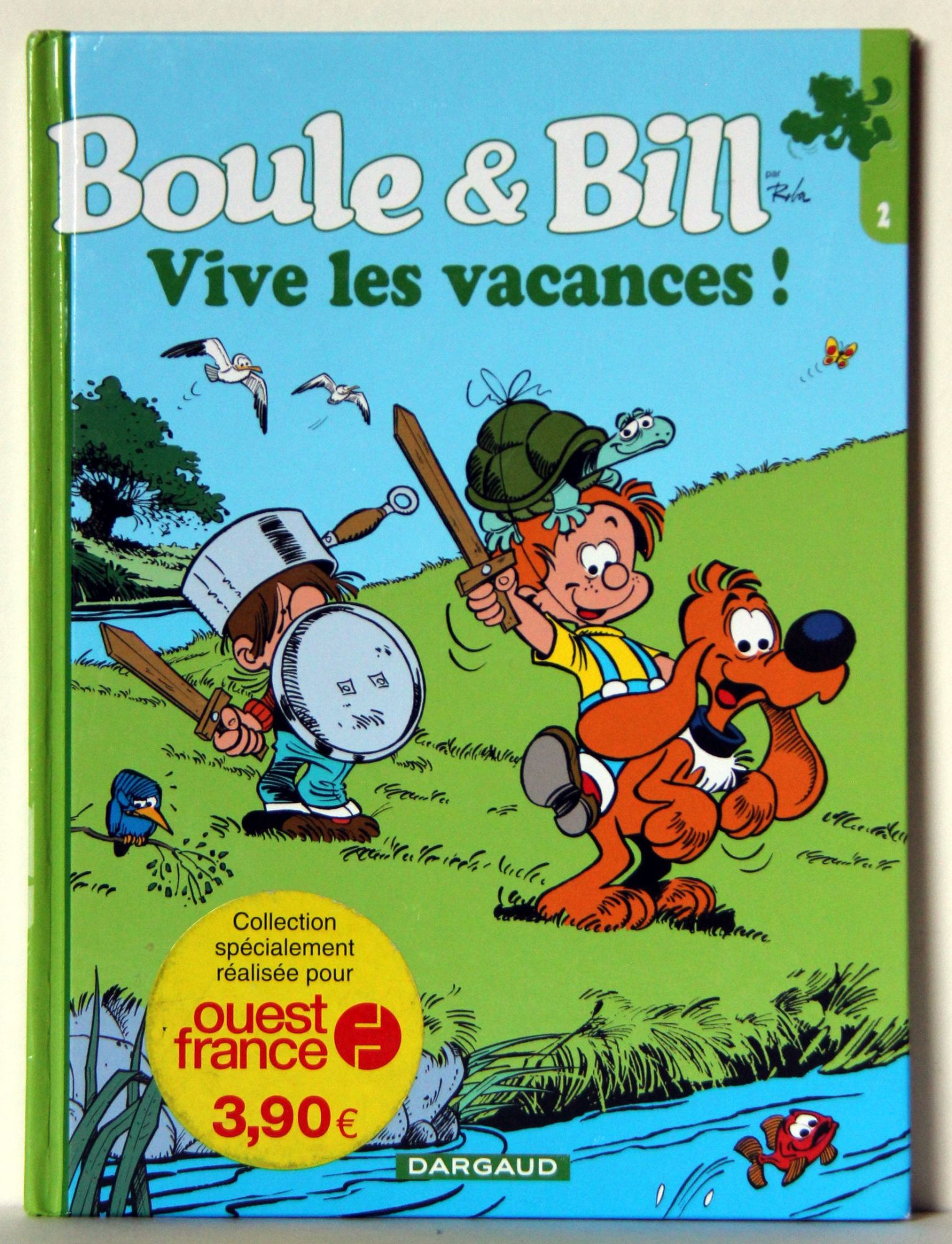 Boule et Bill - Vive les vacances - Collection Ouest France