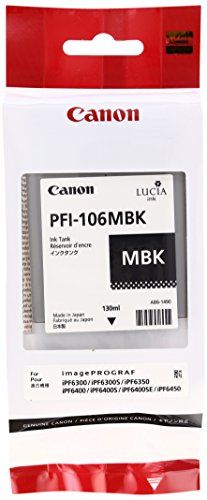 Canon PFI 106 MBK - vue 3