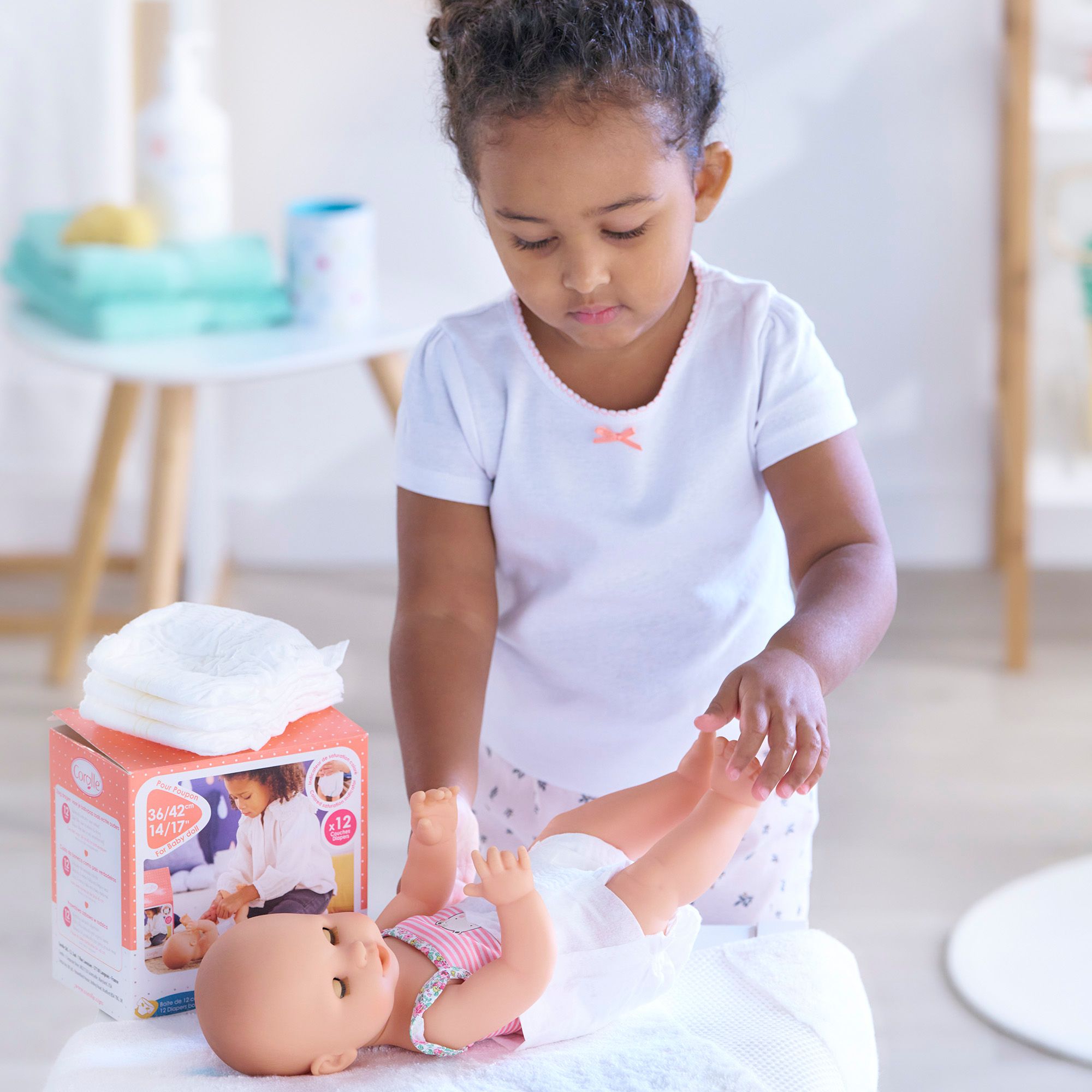 Mes Accessoires Poupons Corolle Bb 3642 Boite De 12 Couches