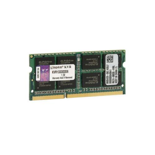 Barrette Mã©Moire Ram Sodimm 4Go Ddr3 Pc3-10600S Kingston Kvr1333D3S9-4G Cl9