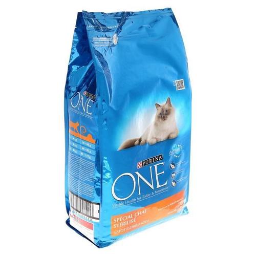 One Croquettes Au Poulet Et Ble Pour Chat Sterilise 6kg X1 Pour Chat Rakuten