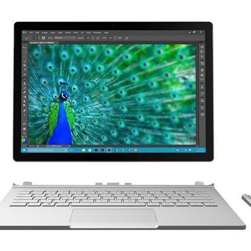 Microsoft Surface Book - 13.5" Core I5 I5-6300U 2.4 Ghz 8 Go Ram 256 Go Ssd Argent Azerty