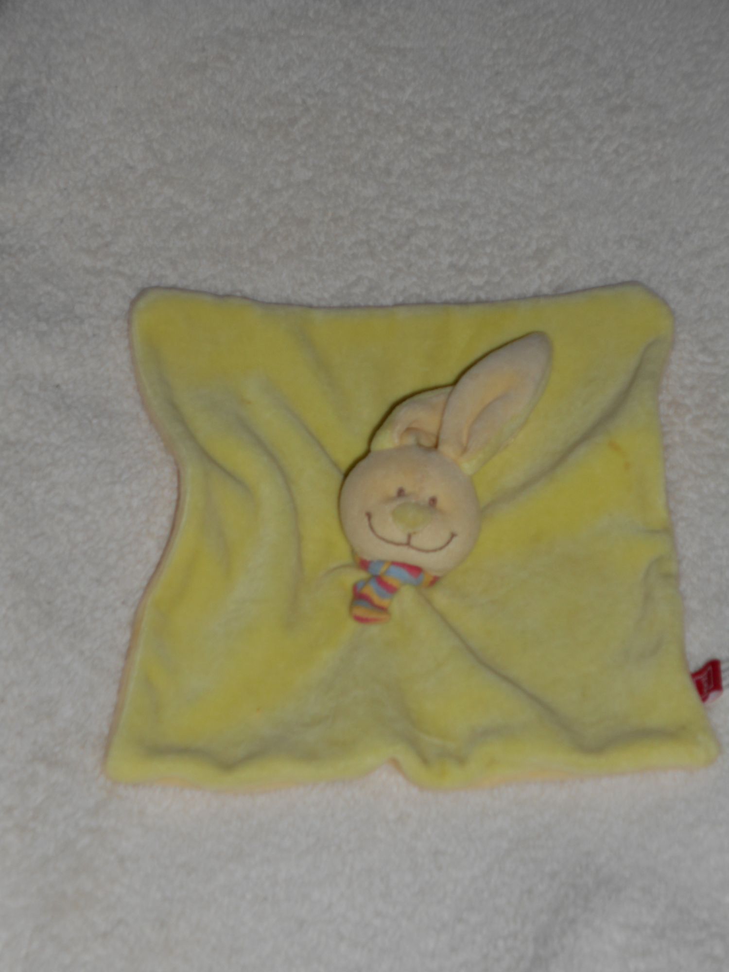 doudou lapin tex baby plat d'occasion  