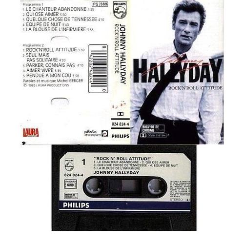 Johnny Hallyday Rock N Roll Attitude Mini Disque Video Disque Cassette Rakuten