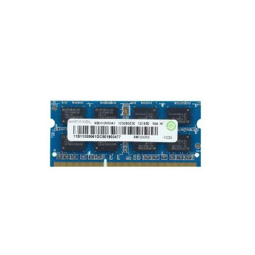 1Go Ram Pc Portable Sodimm Ramaxel Rmt3010Ef48E7W Ddr3 Pc3-10600S 1333Mhz Cl9