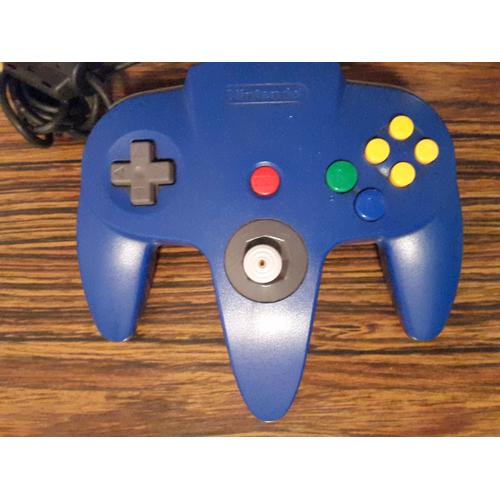 Nintendo Manette Bleue Pour Nintendo 64