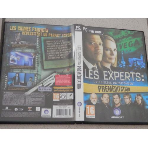 Les Experts Premeditations Pc Dvd Rom