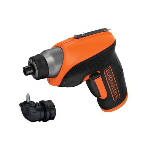 Black + Decker Black & Decker Cs3652Lc Tournevis Sans Fil 3,6V / 1,5Ah Li-Ion + Renvoi D'Angle