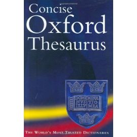 Concise Oxford Thesaurus Second Edition