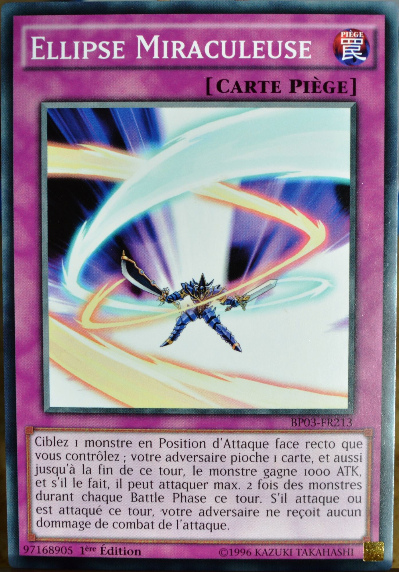 Carte Yu-Gi-Oh Bp03-Fr213 Ellipse Miraculeuse Neuf Fr