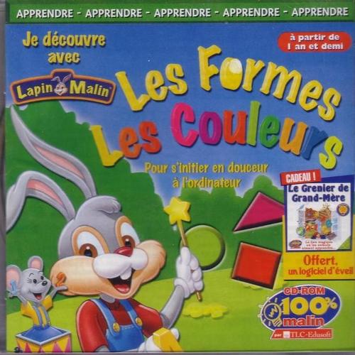100% Heros - Lapin Malin - Les Formes Et Les Couleurs + Grenier De Grand-Mère