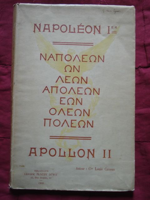 Napoleon ier apollon d'occasion  