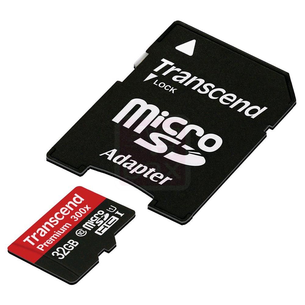Transcend Carte mémoire flash UHS Class 1 / Class10 micro SDHC