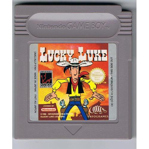 Lucky Luke (Version Euro Noir Et Blanc) Game Boy