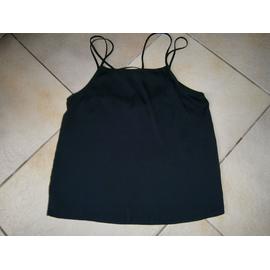 debardeur noir zara