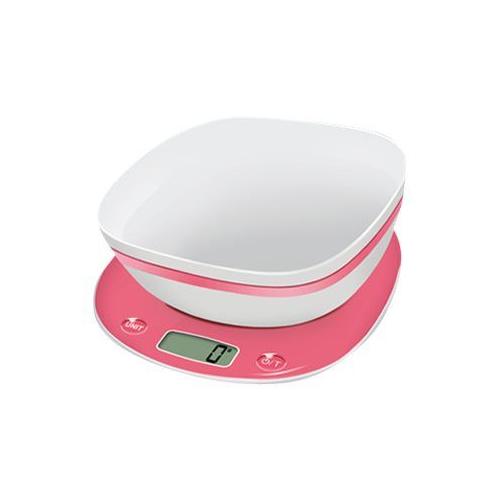 Terraillon Macaron + Bol - Balance De Cuisine - Fraise