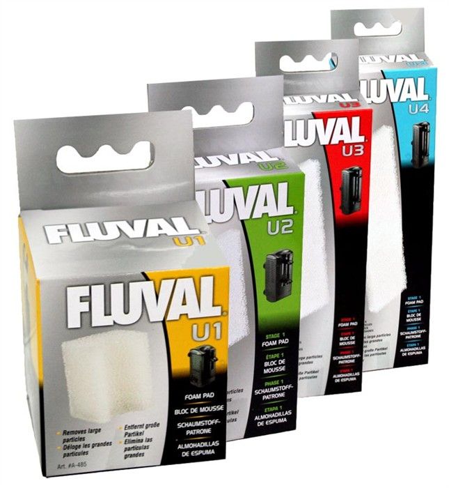 Comparer les prix de Fluval A486Accessoires pour étang Pack de 2 blocs de mousse filtrante U2