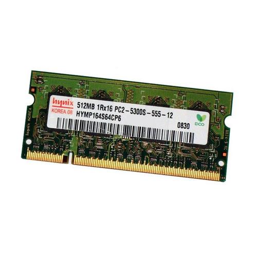 512Mo Ram Pc Portable Sodimm Hynix Hymp164S64Cp6-Y5 Ab-C Ddr2 Pc2-5300S 667Mhz