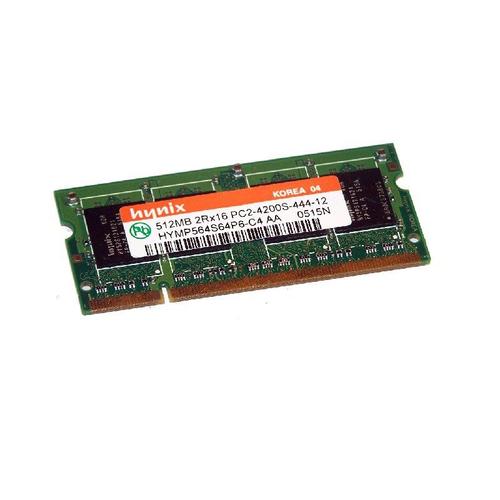 512Mo Ram Pc Portable Sodimm Hynix Hymp564S64P6-C4 Aa Ddr2 Pc2-4200S 533Mhz Cl4