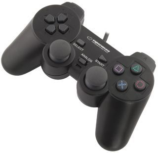 Esperanza - Gamepad - 12 Boutons - Filaire - Pour Sony Playstation 2, Pc, Sony Playstation 3