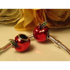 charms pandora pomme rouge charms pandora pomme rouge
