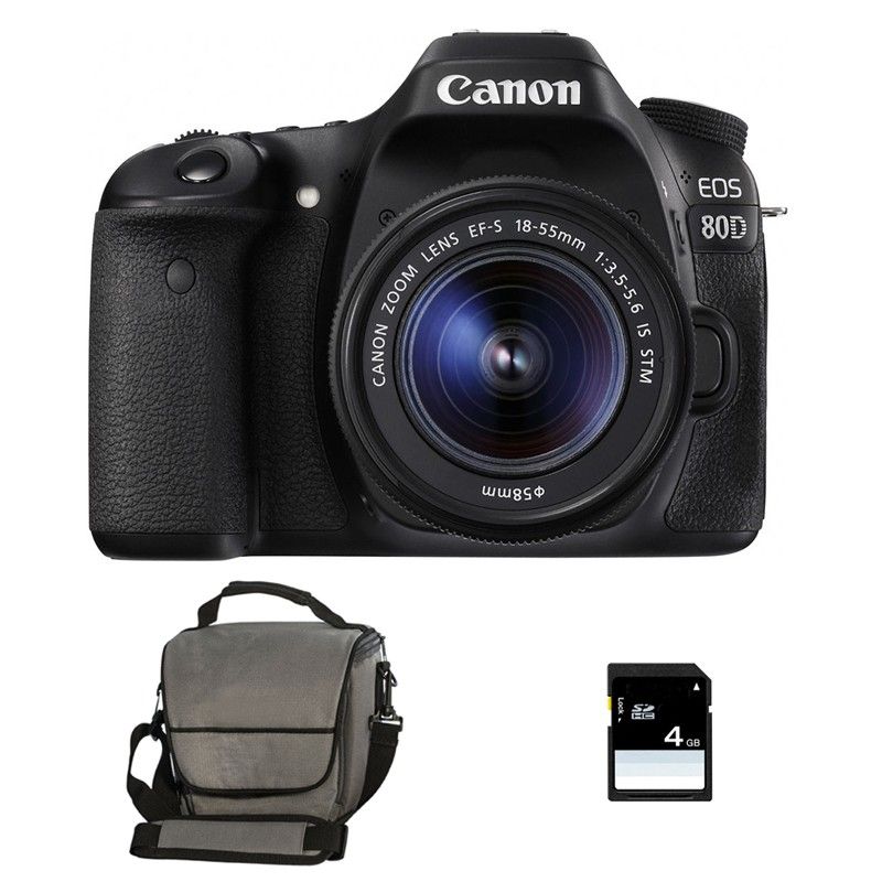 CANON EOS + 18 55 IS STM GARANTI + Sac + SD 4Go